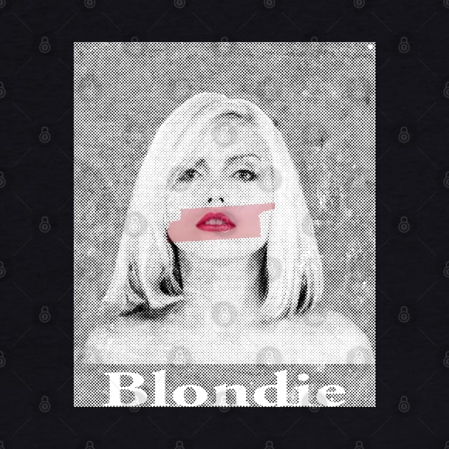 blondie Halftone Art by Hursed